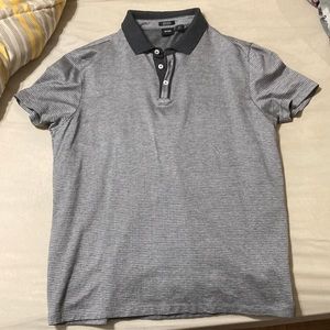 Hugo Boss L grey polo
